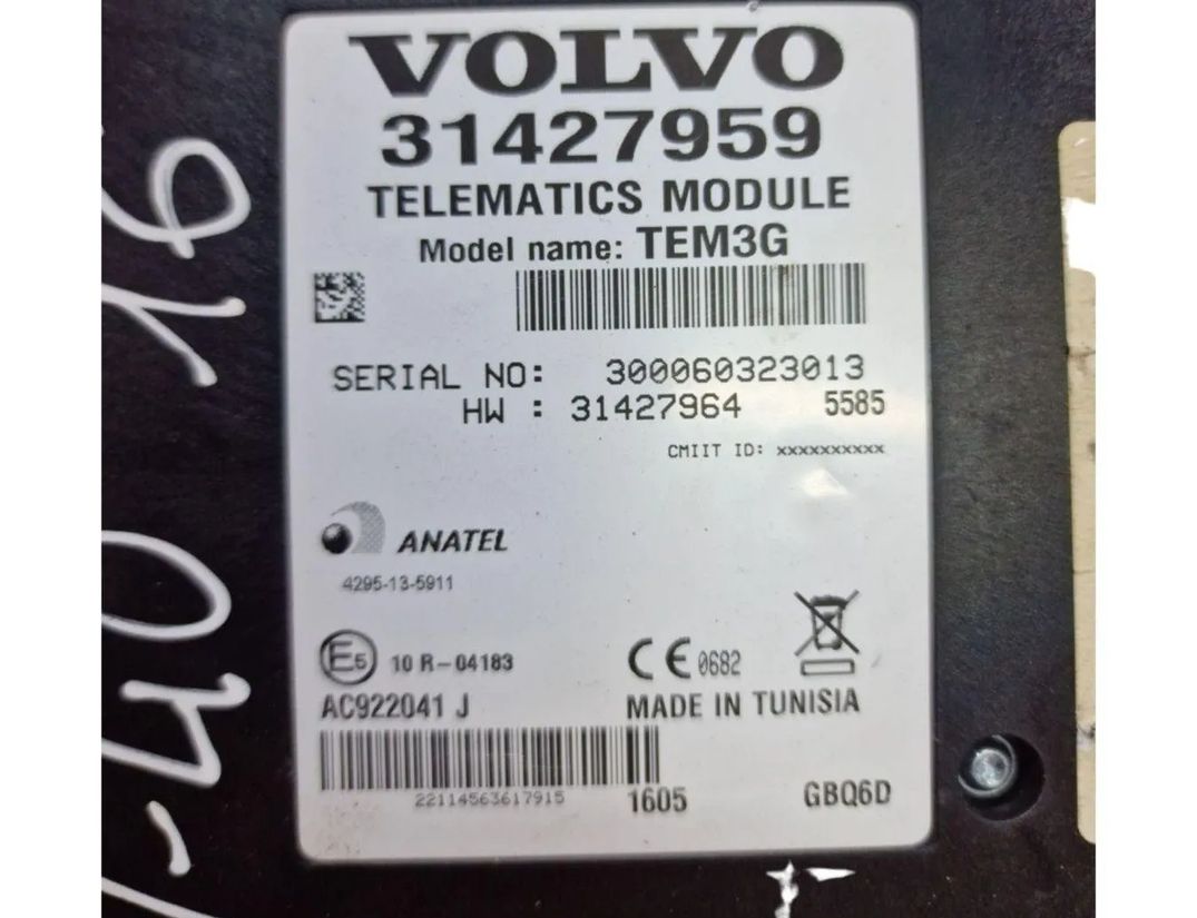 VOLVO V40 2 generation (2012-2020) Блок управления телефоном 31427959 30145724