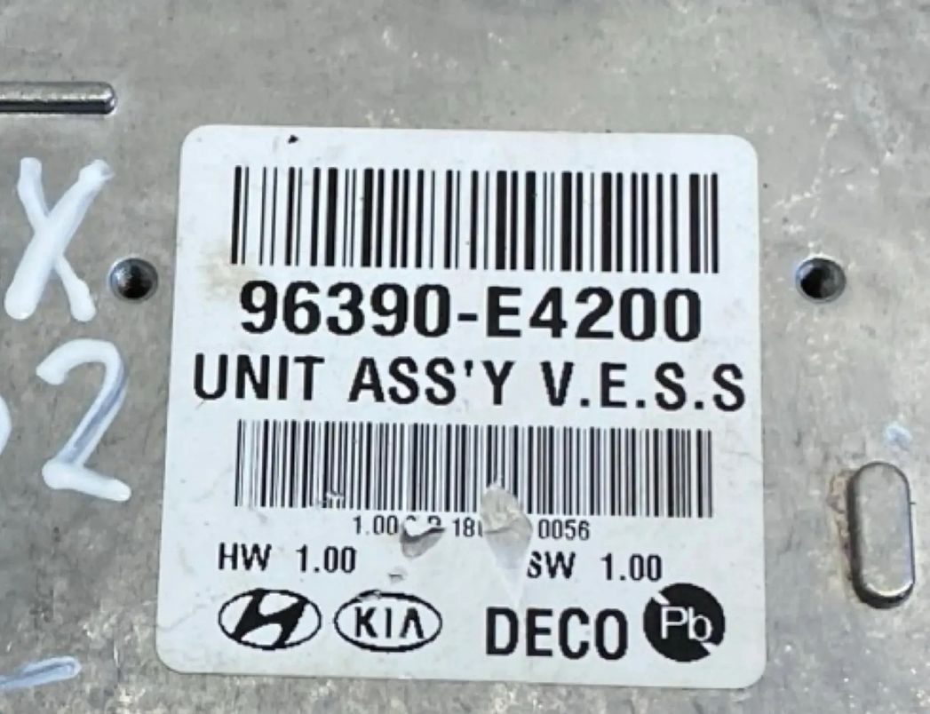 KIA Soul 3 generation (2019-2024) Iné riadiace jednotky 96390E4200 30154797