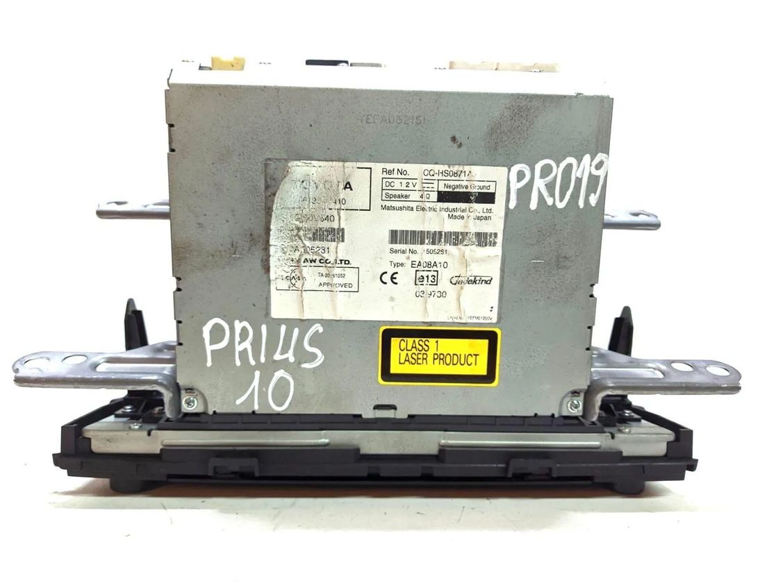 TOYOTA Prius 3 generation (XW30) (2009-2015) Music Player With GPS 8612047410 30157051