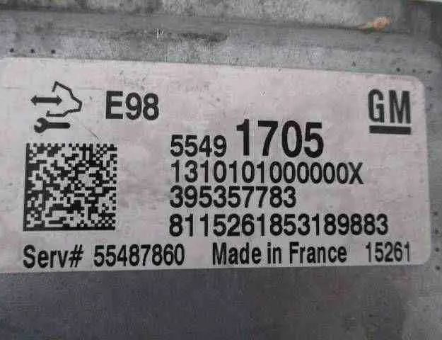 OPEL Astra K (2015-2021) Riadiaca jednotka motora 1310101000000X,55487860,55491705,395357783 32465339