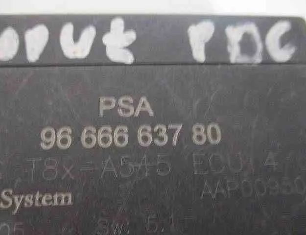 PEUGEOT 2008 2 generation (2019-2023) PDC jednotka na kontrolu vzdialenosti pri parkovaní 9666663780,AAP009504 32465920