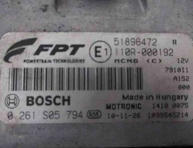 FIAT Doblo 2 generation (2009-2024) Riadiaca jednotka motora 0261S05794,51896472 32480005