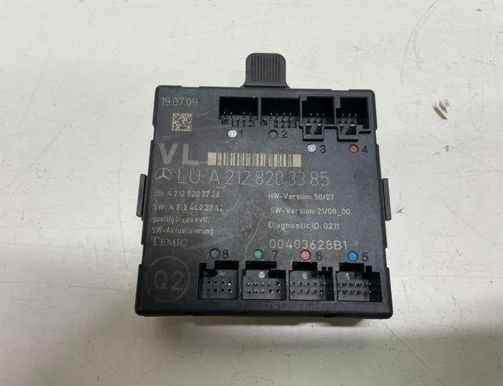 MERCEDES-BENZ E-Class W212/S212/C207/A207 (2009-2016) Блок управления дверей задние правые A2128203385,A2128203726,A2124422732 22160131