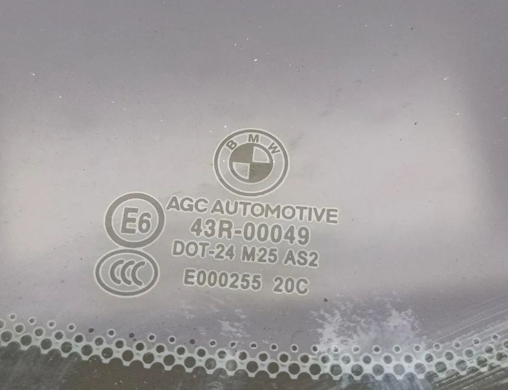 BMW 5 Series Gran Turismo F07 (2010-2017) Pravé zadné okno 43R00049 30778850