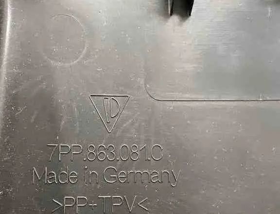 PORSCHE Macan 1 generation (2013-2023) Front left mirror trim 7PP863081C 32476724