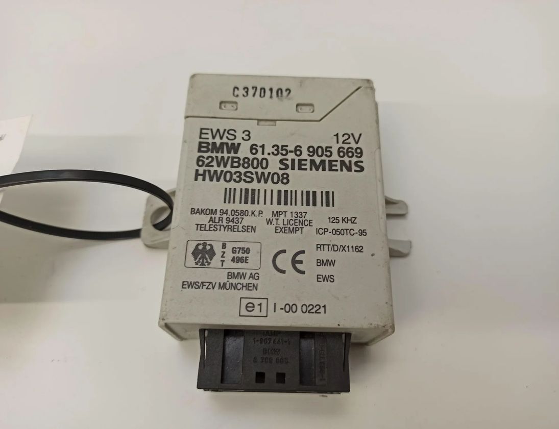 BMW 3 Series E46 (1997-2006) Other Control Units 6905669,HW03SW08 30216636