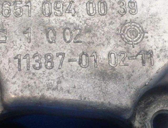 MERCEDES-BENZ E-Class W212/S212/C207/A207 (2009-2016) Držiak motora pravá strana A6510940039 21221961