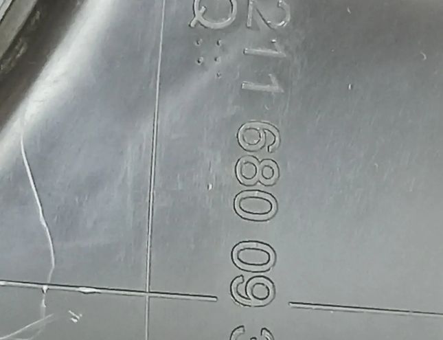 MERCEDES-BENZ E-Class W211/S211 (2002-2009) Nižšie lemovanie panela 2116800939 30243246