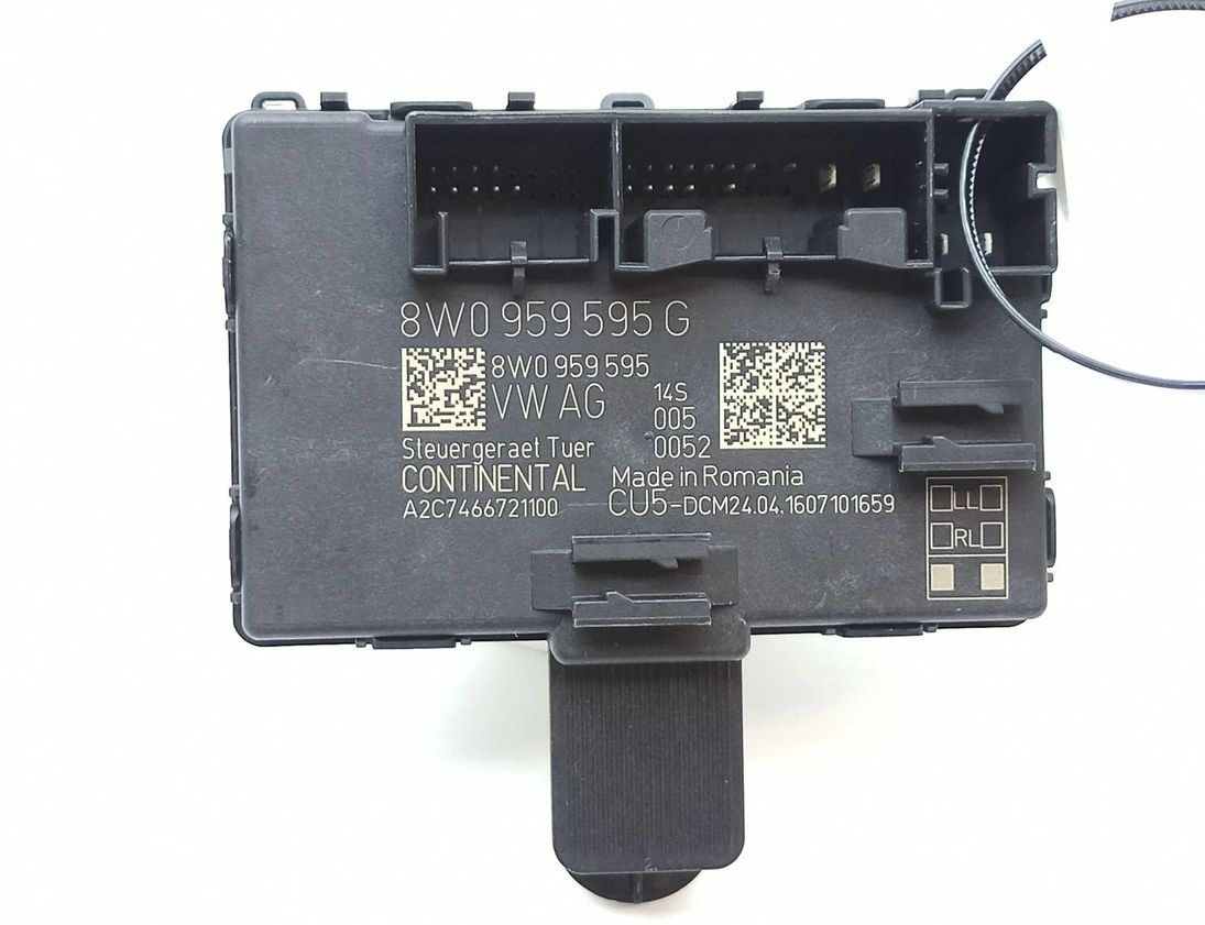 AUDI A4 B9/8W (2015-2024) Rear Right Door Control Unit 8W0959595G 30243431