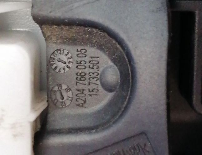 MERCEDES-BENZ E-Class W212/S212/C207/A207 (2009-2016) Наружная ручка задней левой двери A2047602134 30245816