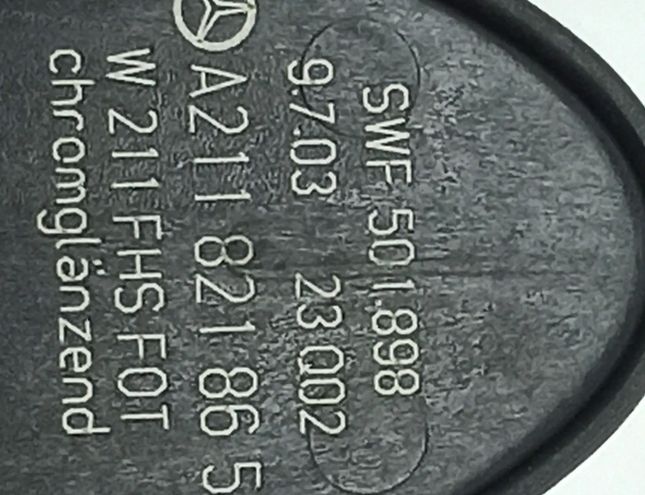 MERCEDES-BENZ E-Class W211/S211 (2002-2009) Ovládače okien ľavých zadných dverí A2118218651 30247522