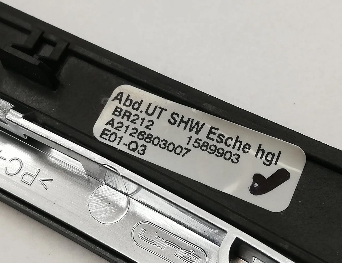 MERCEDES-BENZ E-Class W212/S212/C207/A207 (2009-2016) Ozdoba stredovej konzoly A212680XX07,A2126803007 13890305