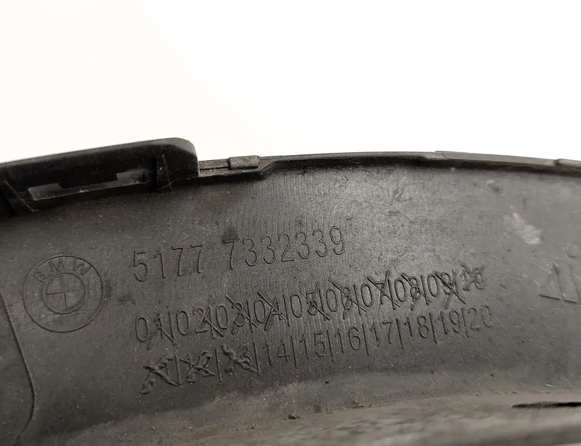 BMW X1 F48/F49 (2015-2023) Rear Left Fender Molding 7332339 28276580