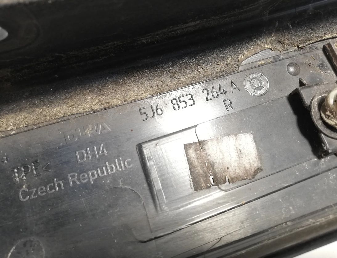 SKODA Fabia 2 generation  (2010-2014) Panel skrutkovania 5J6853264 29487936