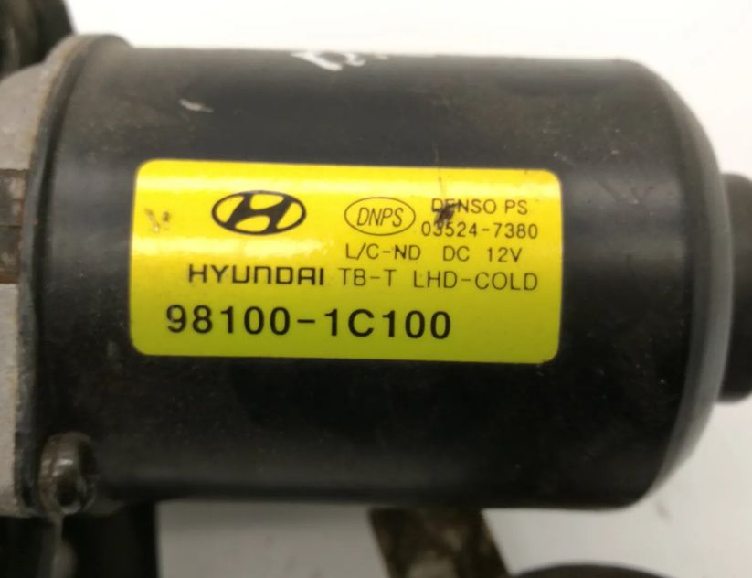 HYUNDAI Getz 1 generation (2002-2011) Mechanizmus stierača predného čelného skla 98100-1C100 4137945