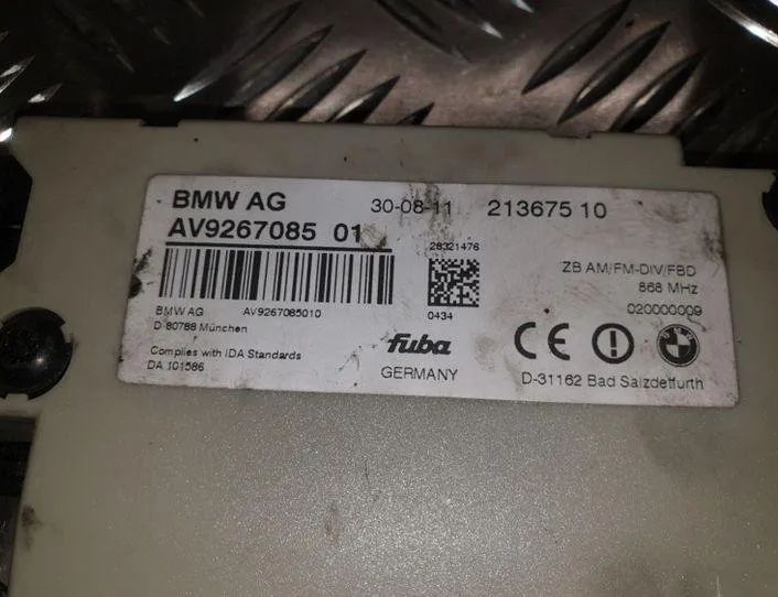 BMW 7 Series F01/F02 (2008-2015) Other Control Units 9267085 25720478