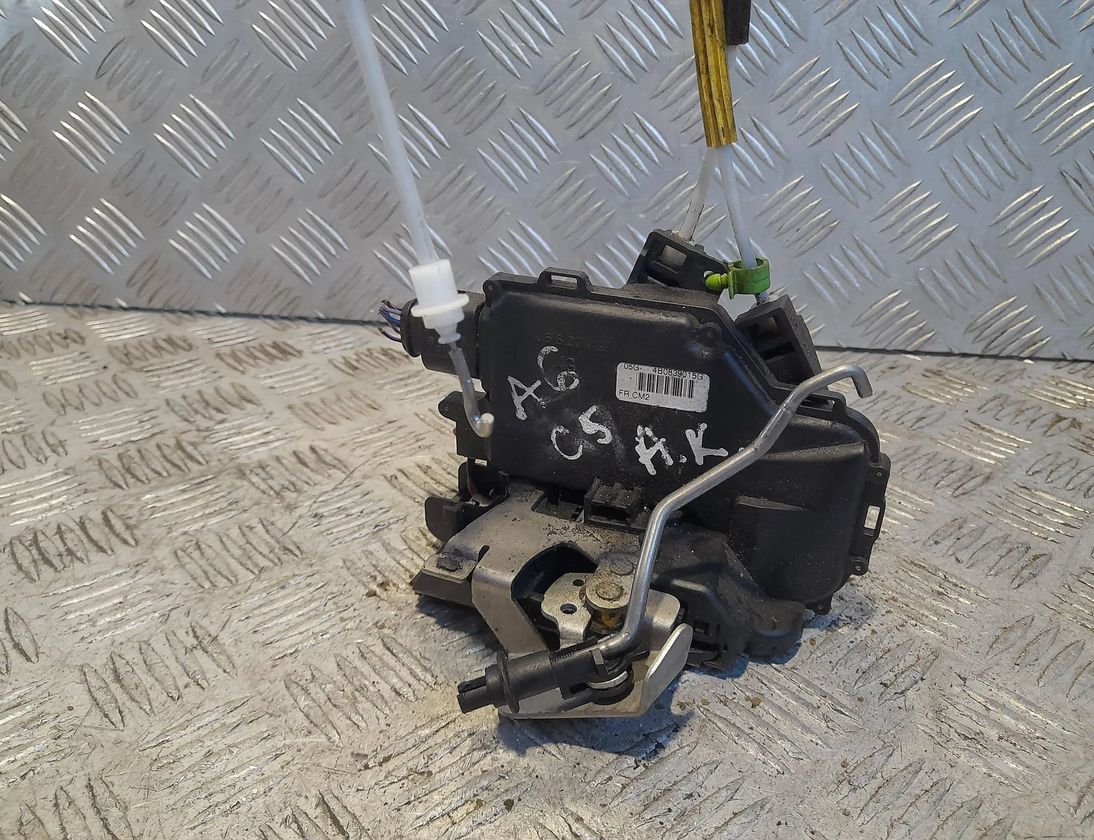 AUDI A6 C6/4F (2004-2011) Zámok ľavých zadných dverí 4B0839015G,4B0839015 29716311