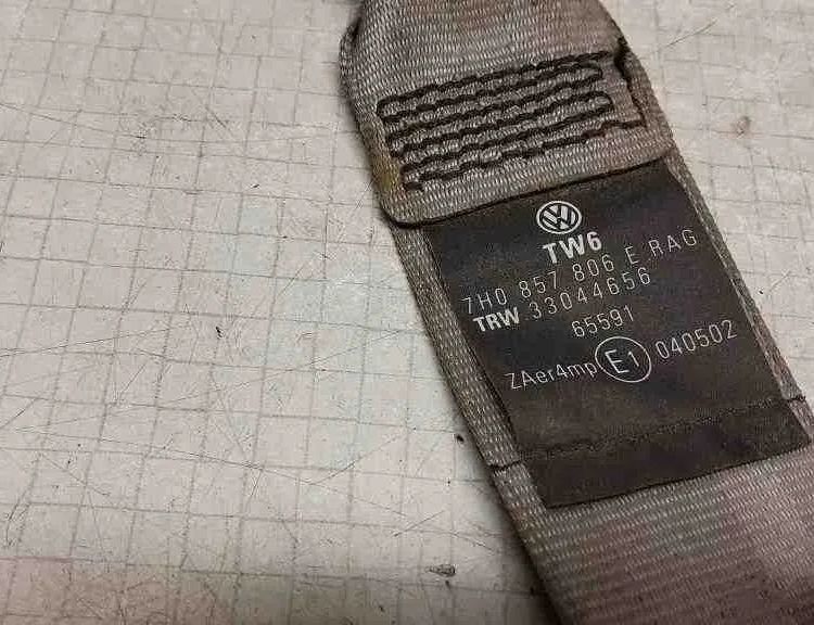 VOLKSWAGEN Transporter T5 (2003-2015) Front Left Seatbelt 7H0857806,33039233,60982311,E1040502,33014052,33044656,6X0972783,33009758,65591 32555332