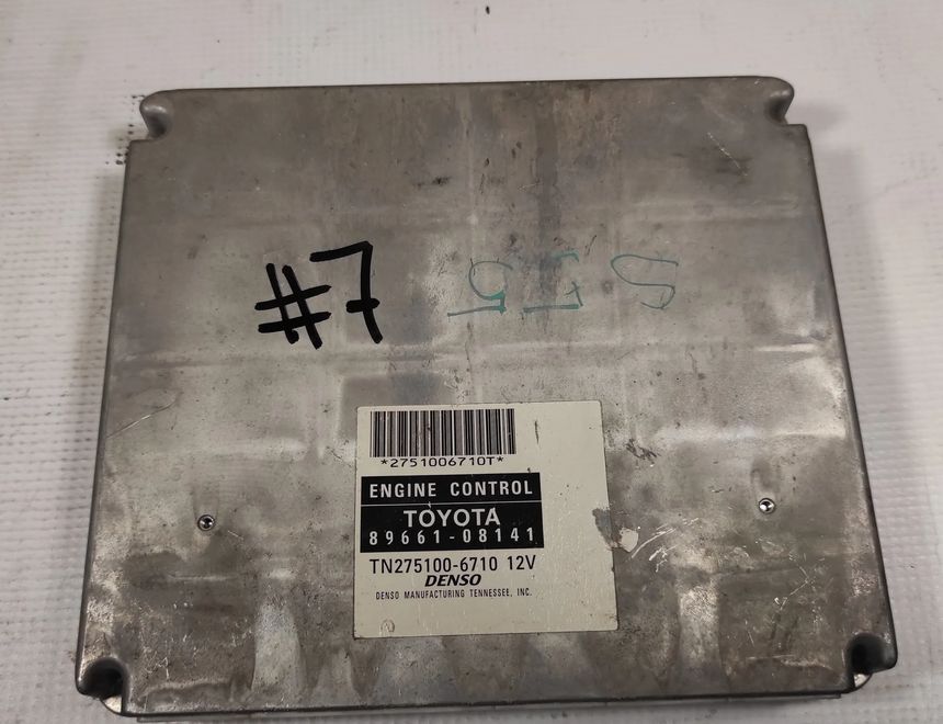 TOYOTA Sienna 2 generation (2004-2010) Блок управления двигателем 89661-08141 13787156