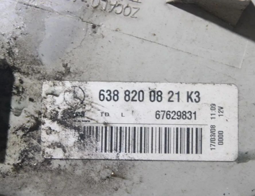 MERCEDES-BENZ Viano W639 (2003-2015) Передний правый указатель поворота 32882395