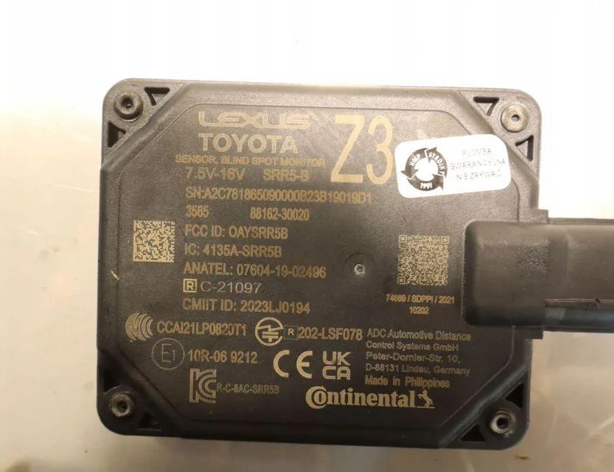 LEXUS LX 3 generation (2007-2024) Модуль управления слепым пятном 32911010