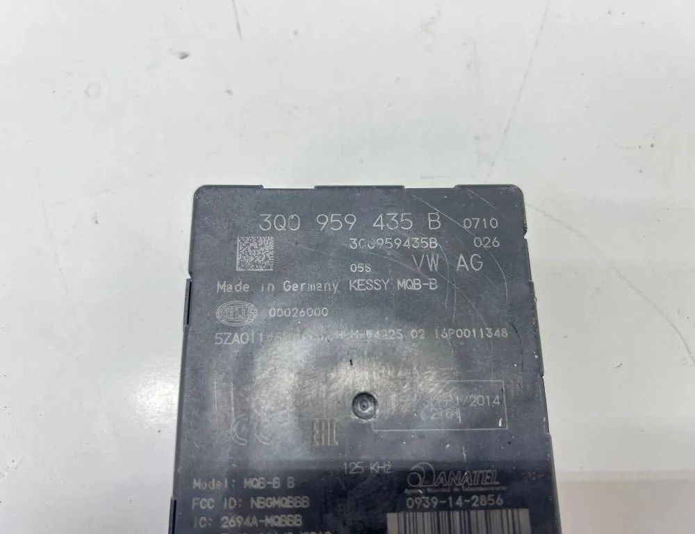 VOLKSWAGEN Passat B8 (2014-2023) Other Control Units 3Q0959435B 31893992