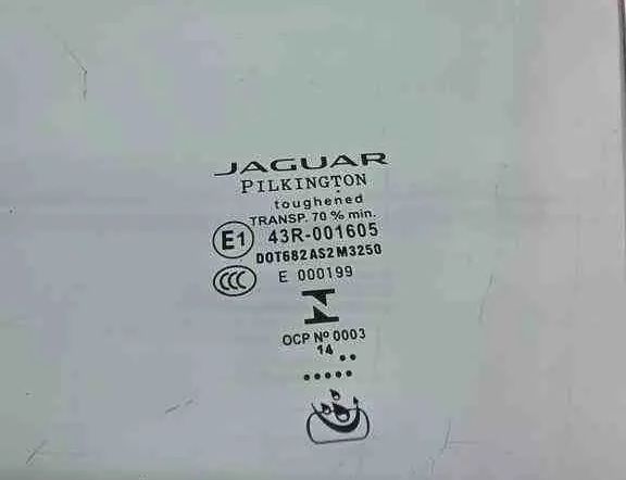 JAGUAR XF 1 generation  (2011-2016) Front Left Door Glass 32443760