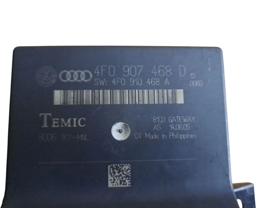 AUDI A6 C6/4F (2004-2011) Gateway блок 4F0907468D,ID4709 28453711