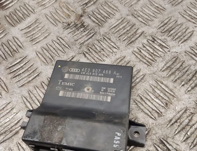 AUDI A8 D3/4E (2002-2010) Gateway Control Unit 4e0907468a 28354452