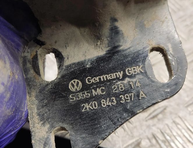 VOLKSWAGEN Caddy 3 generation (2004-2015)  Sliding door lower bracket 2k0843397a 33077715