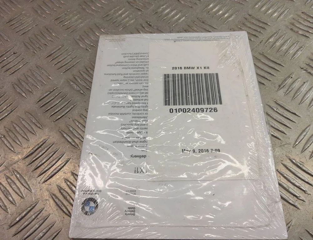 BMW X1 F48/F49 (2015-2023) Manual Service Book 31006099