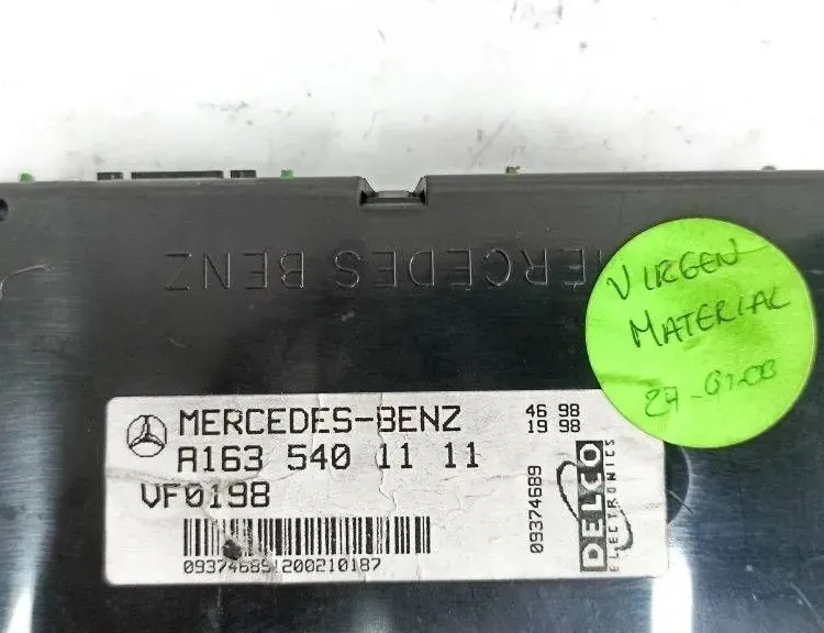 MERCEDES-BENZ M-Class W163 (1997-2005) Navigation Display 162283821 33536453