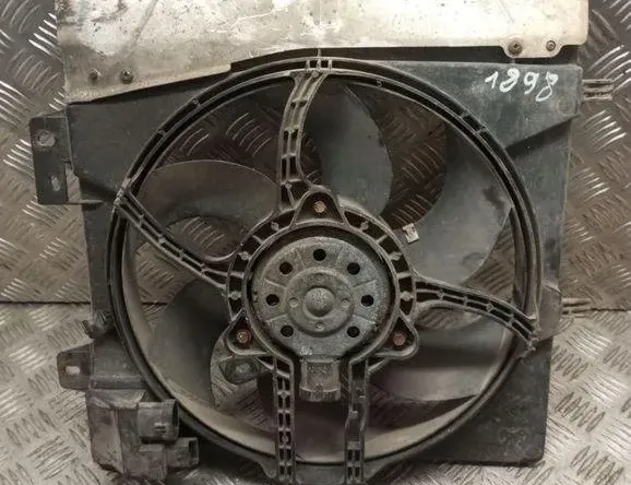 PEUGEOT 207 1 generation (2006-2009) Engine Cooling Fan Radiator 9653804080 32025975