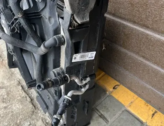 BMW X5 E70 (2006-2013) Вентилятор радиатора #D9642,776-65690-23,779657206,56057110 23710383