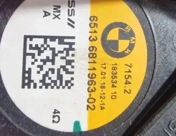 BMW X3 G01 (2017-2024) Звуковой динамик приборной панели 6813104,6809632,6811963 34173518