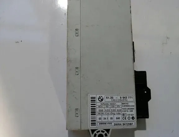 BMW 3 Series E90/E91/E92/E93 (2004-2013) CAS EWS 2911ACAS2,5WK49412IBF,6943771 34172984