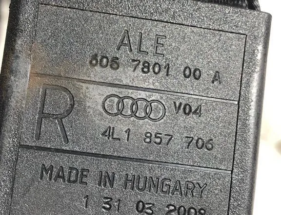 AUDI Q7 4M (2015-2024) Ремень безопасности передний правый 4L1857706,131032008 33321751