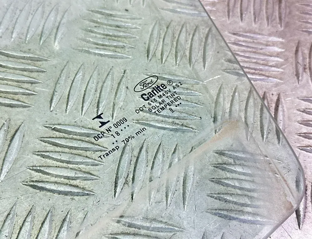 FORD Fiesta 7 generation (2017-2024) Front Left Door Glass 0CPN0009 33566329