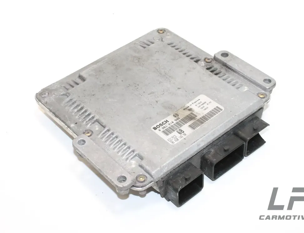 CITROËN C4 1 generation (2004-2011) Riadiaca jednotka motora 9642014980,0281010595 13582213