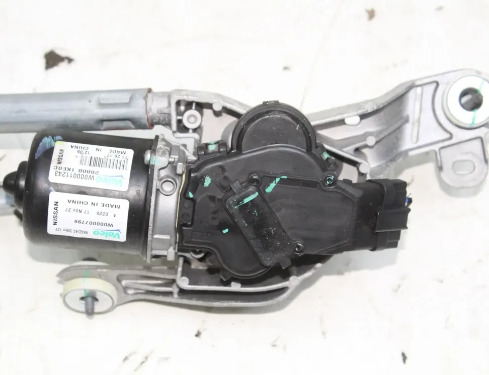 NISSAN Juke YF15 (2010-2020) Mechanizmus stierača predného čelného skla 288001KE0C 33525114