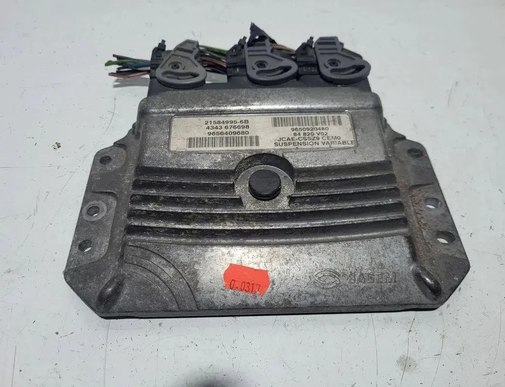 PEUGEOT 607 1 generation (2000-2008) Aktívna riadiaca jednotka odpruženia 9656409680,9650920480,215849956B 32261290