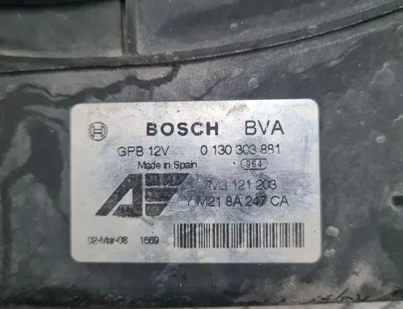 FORD Galaxy 3 generation (2015-2024) Motorový chladiaci ventilátor Radiátor 7M3121203 34262927