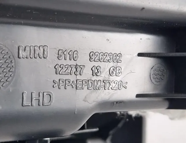 MINI Cooper F56 (2013-2020) Rukavice Box 9349585,9262362 32070632