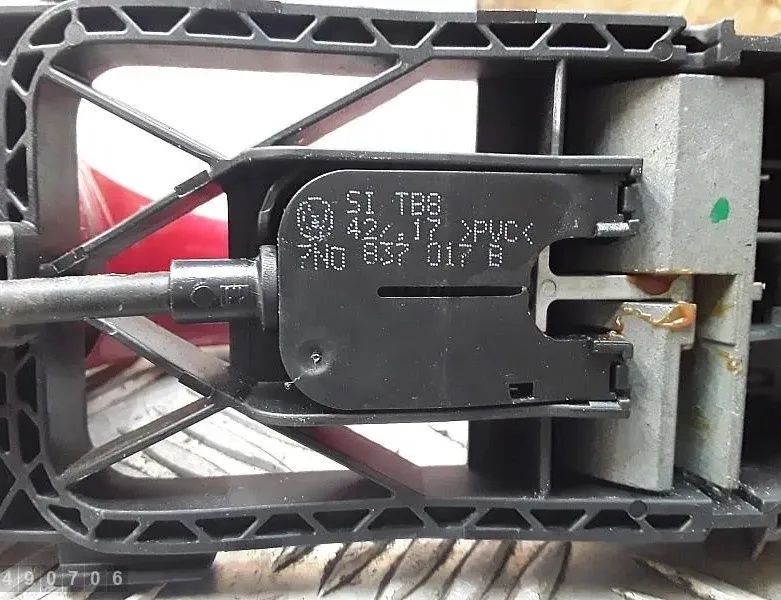 VOLVO Наружная ручка передней левой двери 7n0837017b 30629387