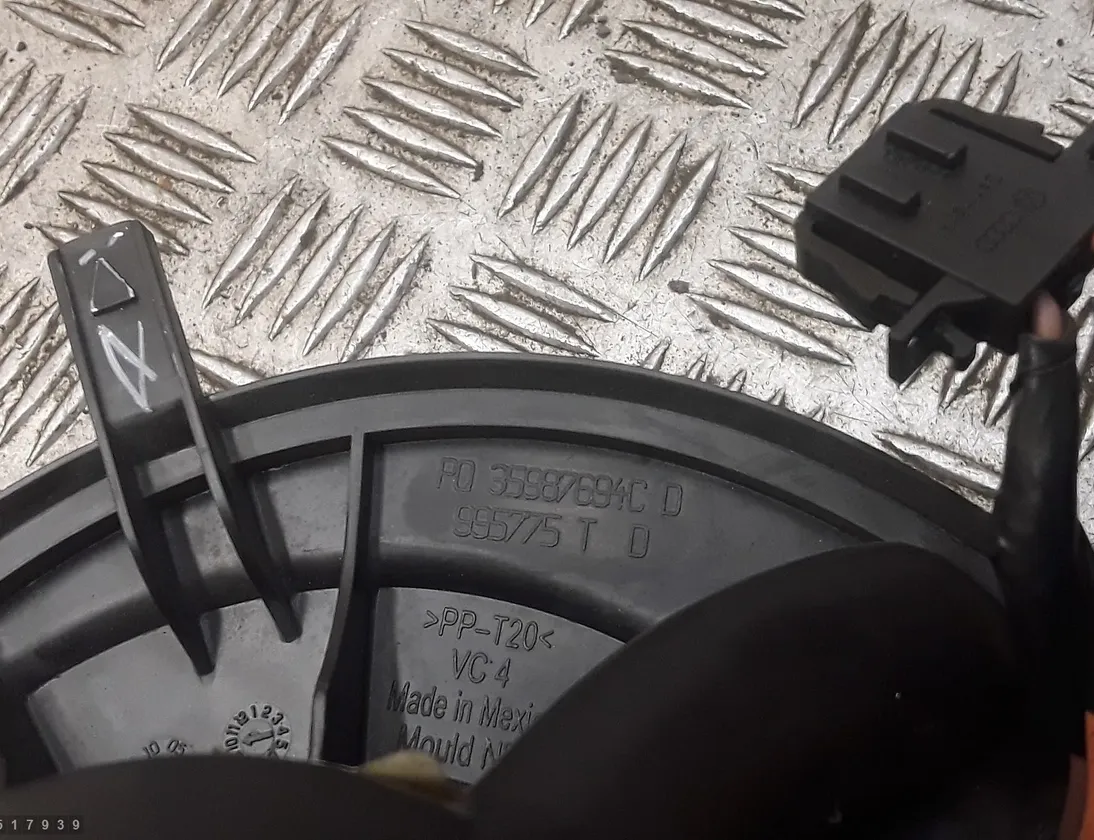 FIAT Ducato 3 generation (2006-2024) Heater Blower Fan 35987694CD 33596155