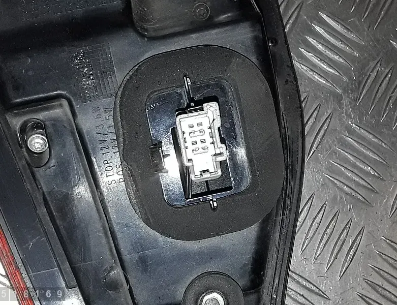 FIAT Ducato 3 generation (2006-2024) Rear Left Taillight 17318702 33603014