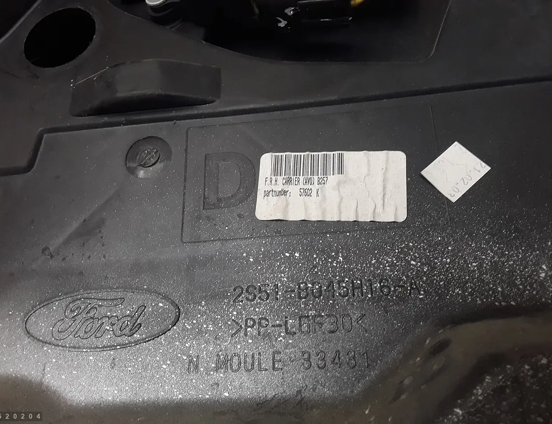 MERCEDES-BENZ G-Class W463 (1990-2024) Zdvíhač pravého zadného dverového okna 2S51B045H16A 33909676