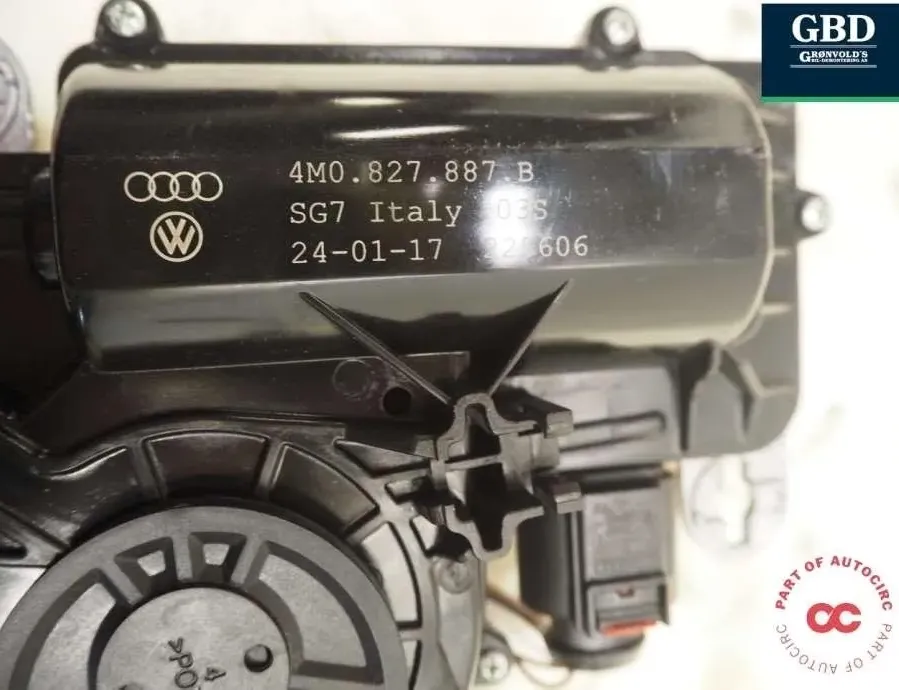 AUDI Q7 4M (2015-2024) Tailgate Boot Lock 4m0827887c,4m0827506d 30876828