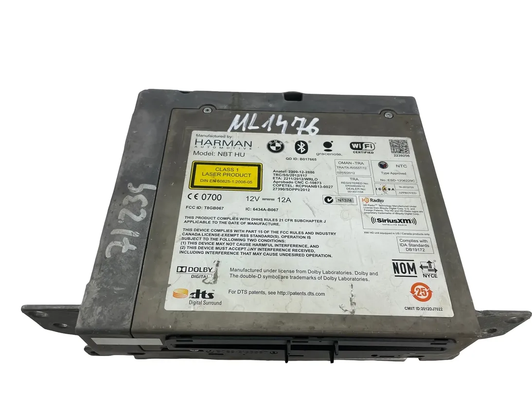 BMW 4 Series F32/F33/F36 (2013-2020) Prehrávač hudby s GPS 6434A-B067 34201184