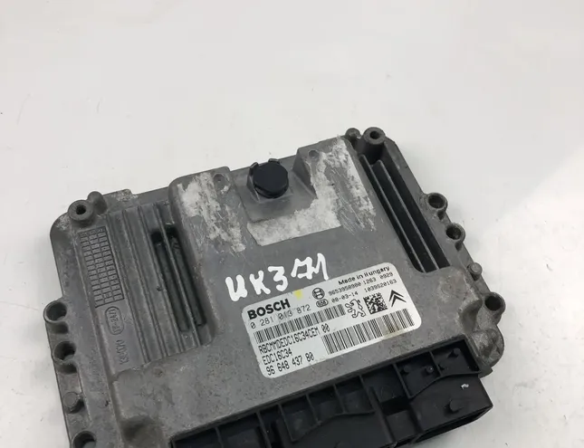 PEUGEOT 308 T9 (2013-2021) Engine Control Unit ECU 0281013872,9664843780 23417493